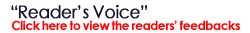 Reader's voice