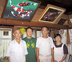 Mr. Teruo Hiroi and family