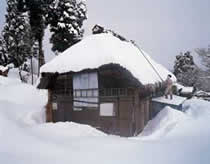 removing snow from roof